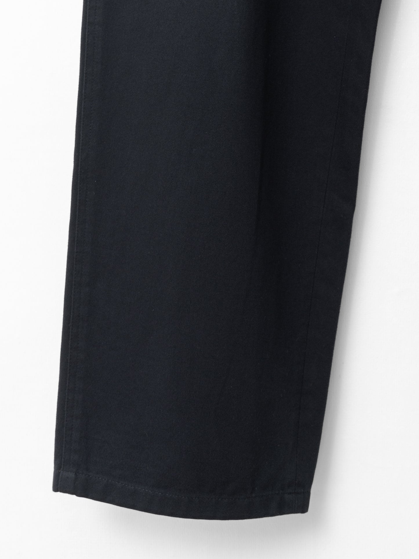 elastic waist pants black ∙ cotton ∙ medium