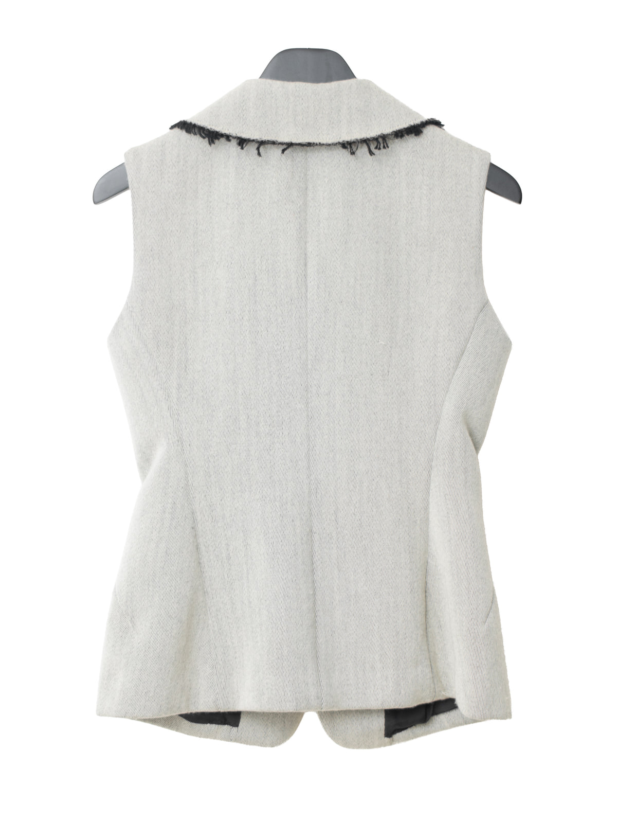 A/W 95 Sleeveless Basque Jacket Bone