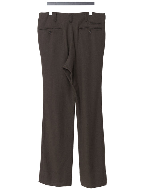 A/W 06 Flat Front Pants Chestnut