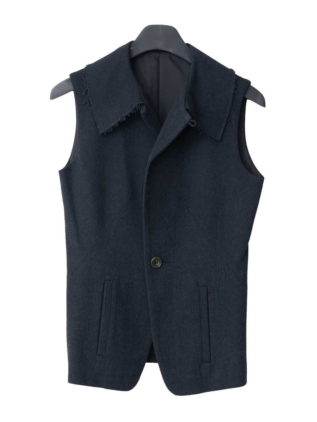 A/W 95 Sleeveless Basque Jacket Midnight