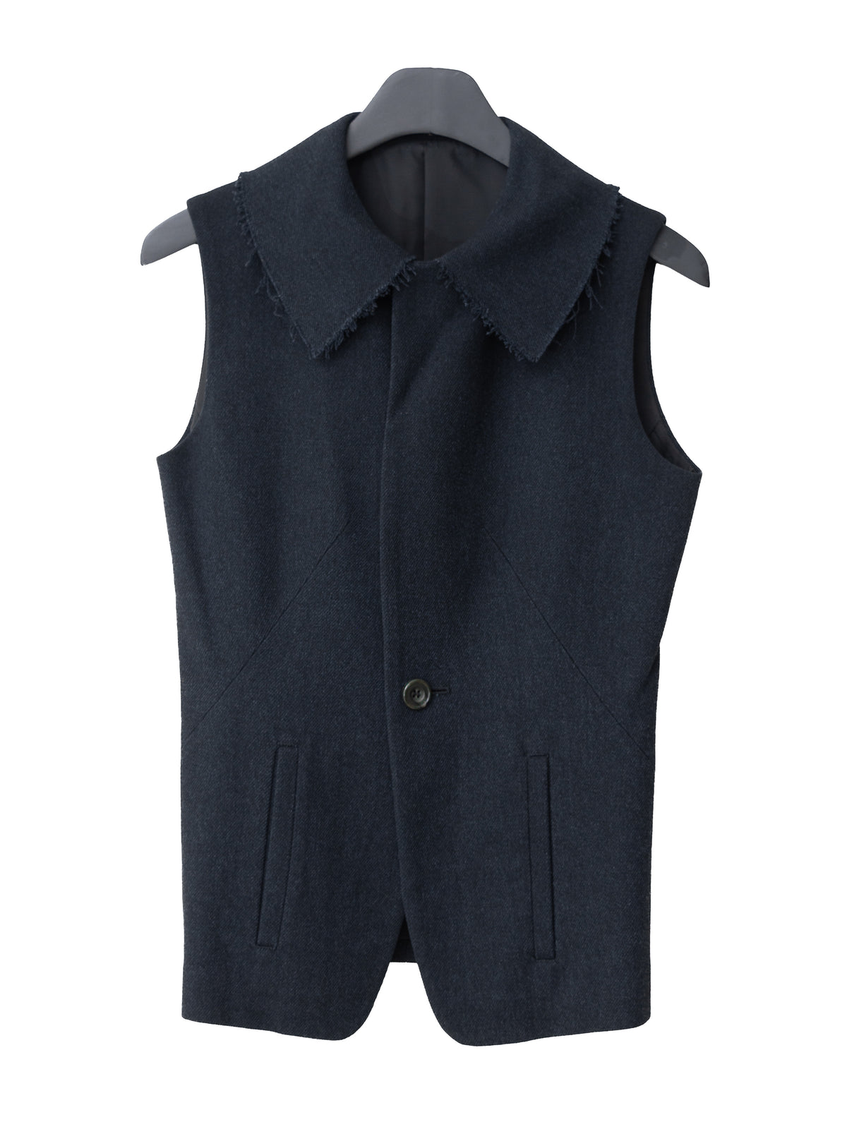 A/W 95 Sleeveless Basque Jacket Midnight