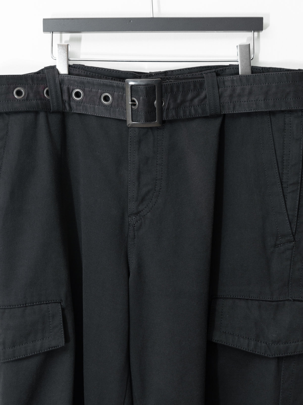 A/W 06 Belted Cargo Pants Black