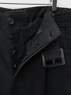 A/W 06 Belted Cargo Pants Black