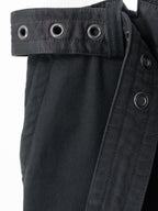 A/W 06 Belted Cargo Pants Black