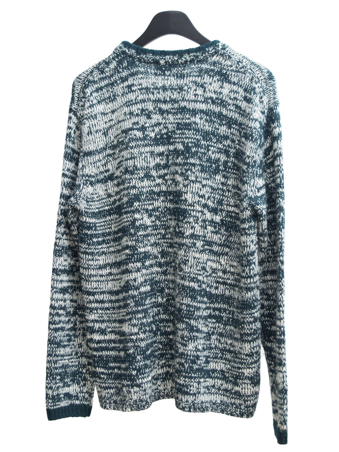 a/w 05 knit pullover forest melange ∙ wool silk ∙ medium