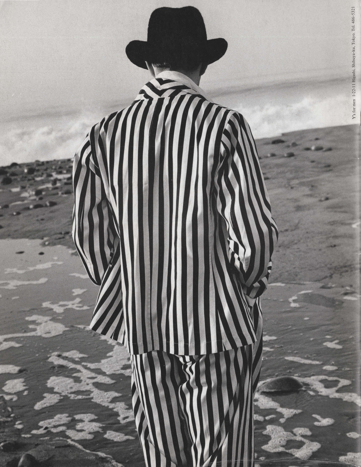 S/S 87 Striped Shirt Dark Navy