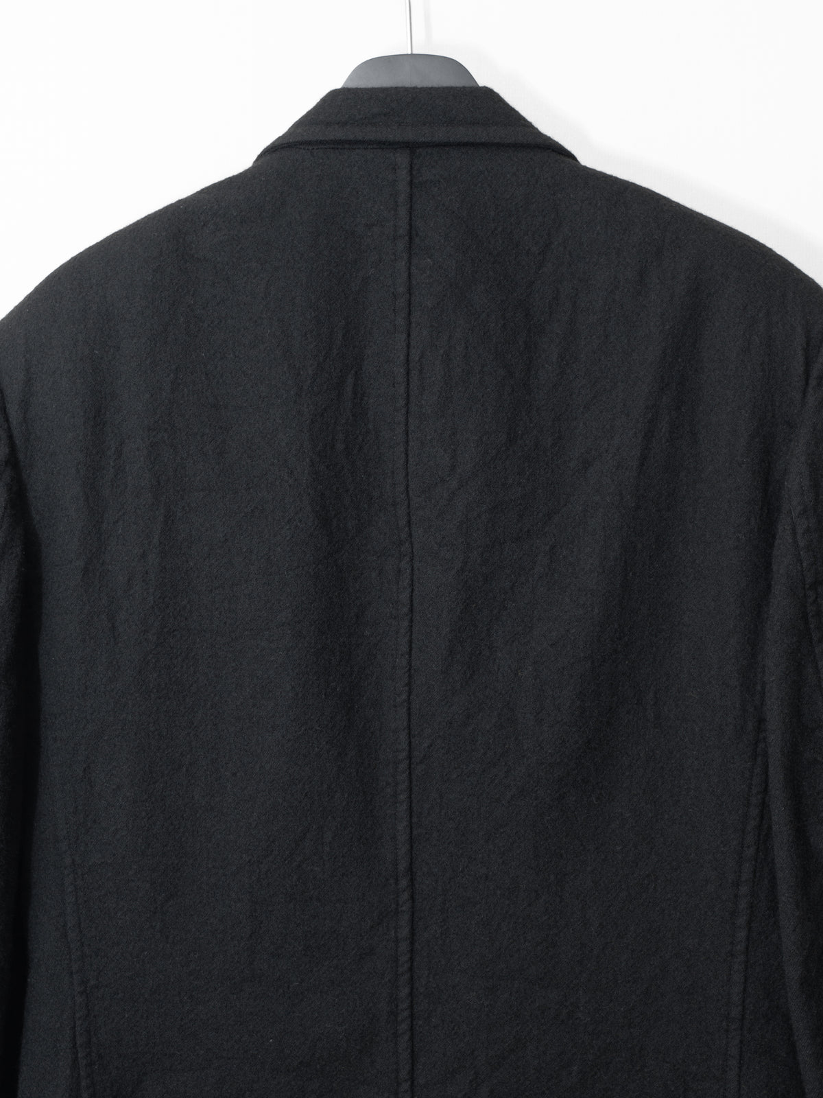 A/W 03 Peak Lapel Tailored Jacket Black