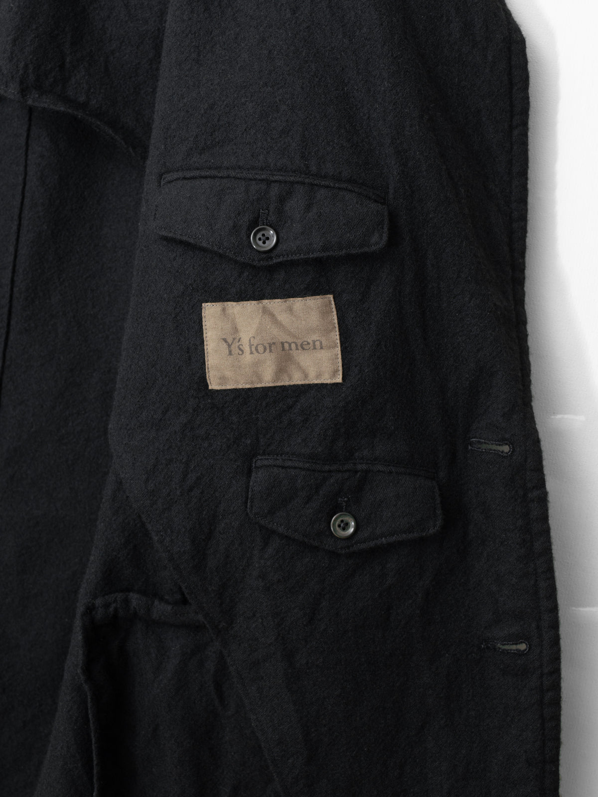 A/W 03 Peak Lapel Tailored Jacket Black