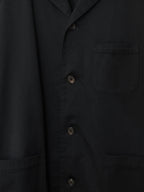3 Pocket Coverall Jacket Black
