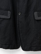 A/W 03 Peak Lapel Tailored Jacket Black