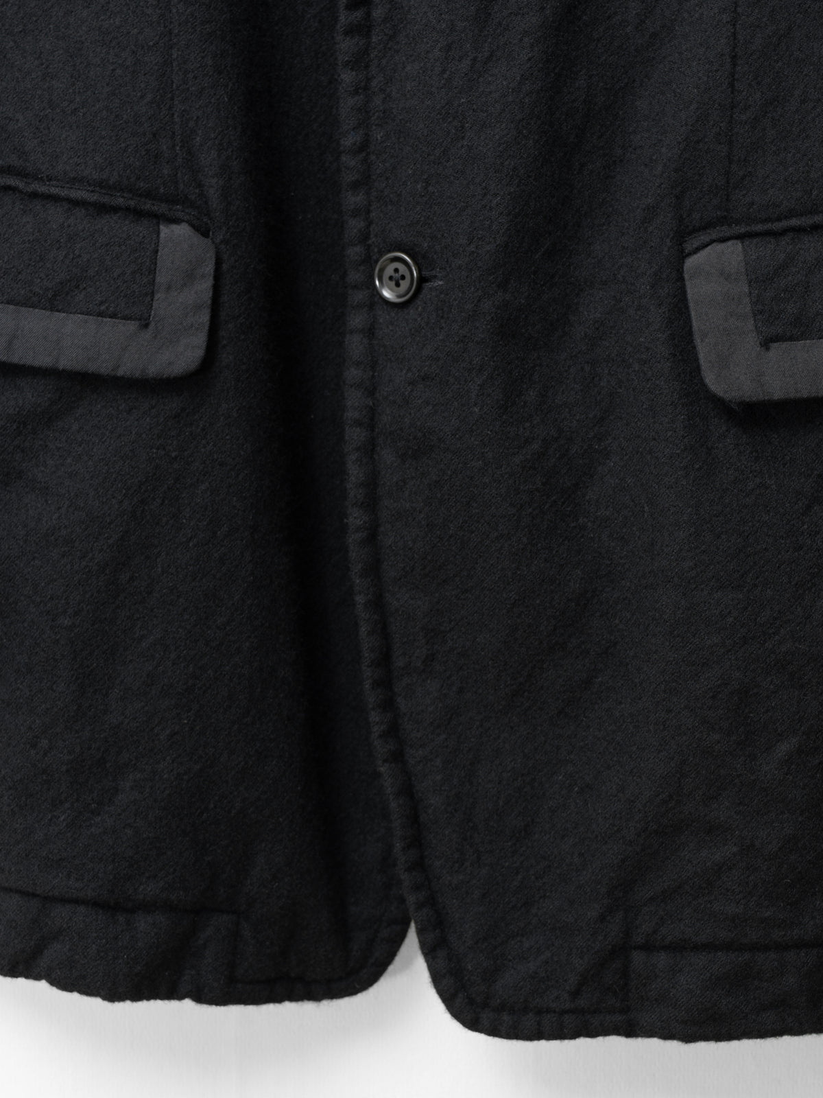 A/W 03 Peak Lapel Tailored Jacket Black