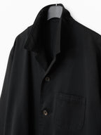 3 Pocket Coverall Jacket Black