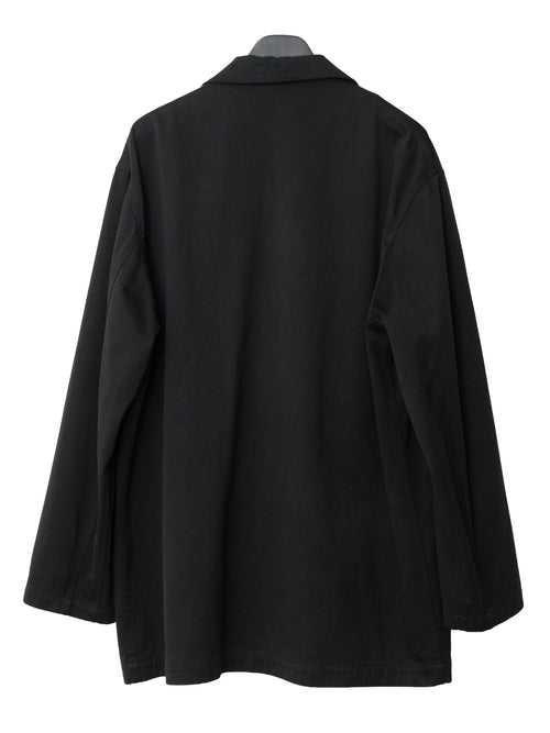 3 Pocket Coverall Jacket Black