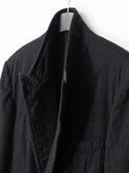 A/W 03 Peak Lapel Tailored Jacket Black