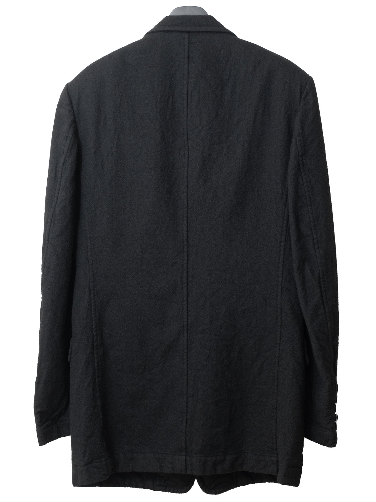 A/W 03 Peak Lapel Tailored Jacket Black