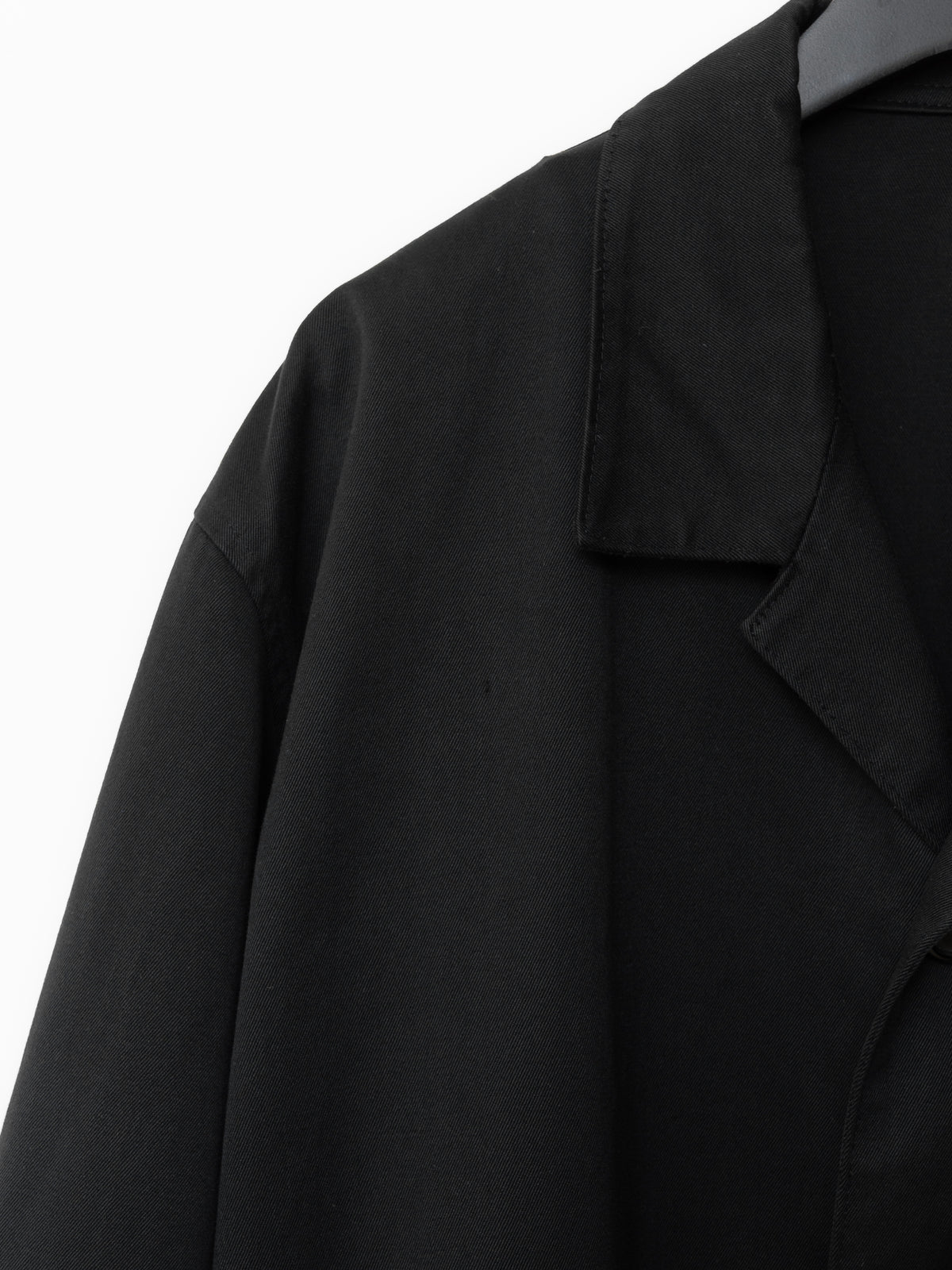 3 Pocket Coverall Jacket Black