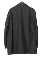 4 Button Coverall Jacket Charcoal