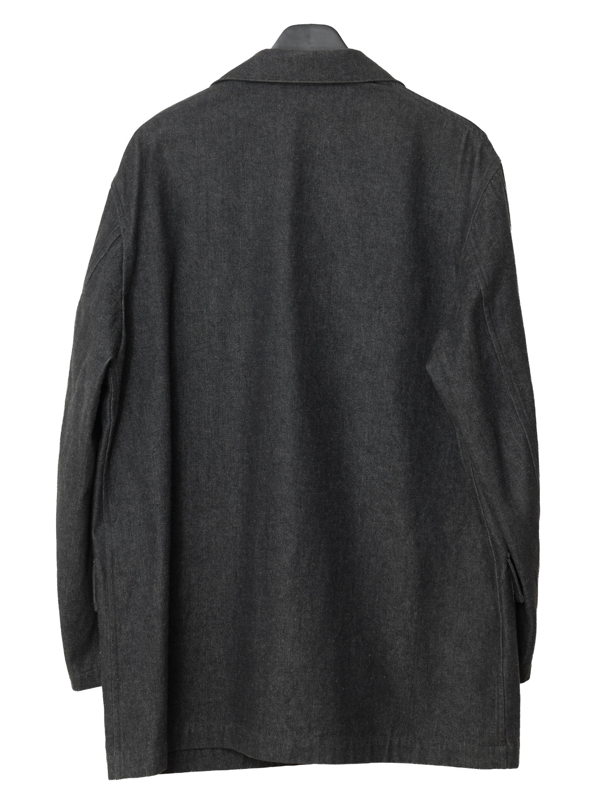 4 Button Coverall Jacket Charcoal