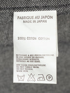 4 Button Coverall Jacket Charcoal