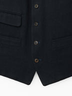 S/S 94 Buckle Back Waistcoat Navy