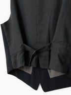 S/S 94 Buckle Back Waistcoat Navy