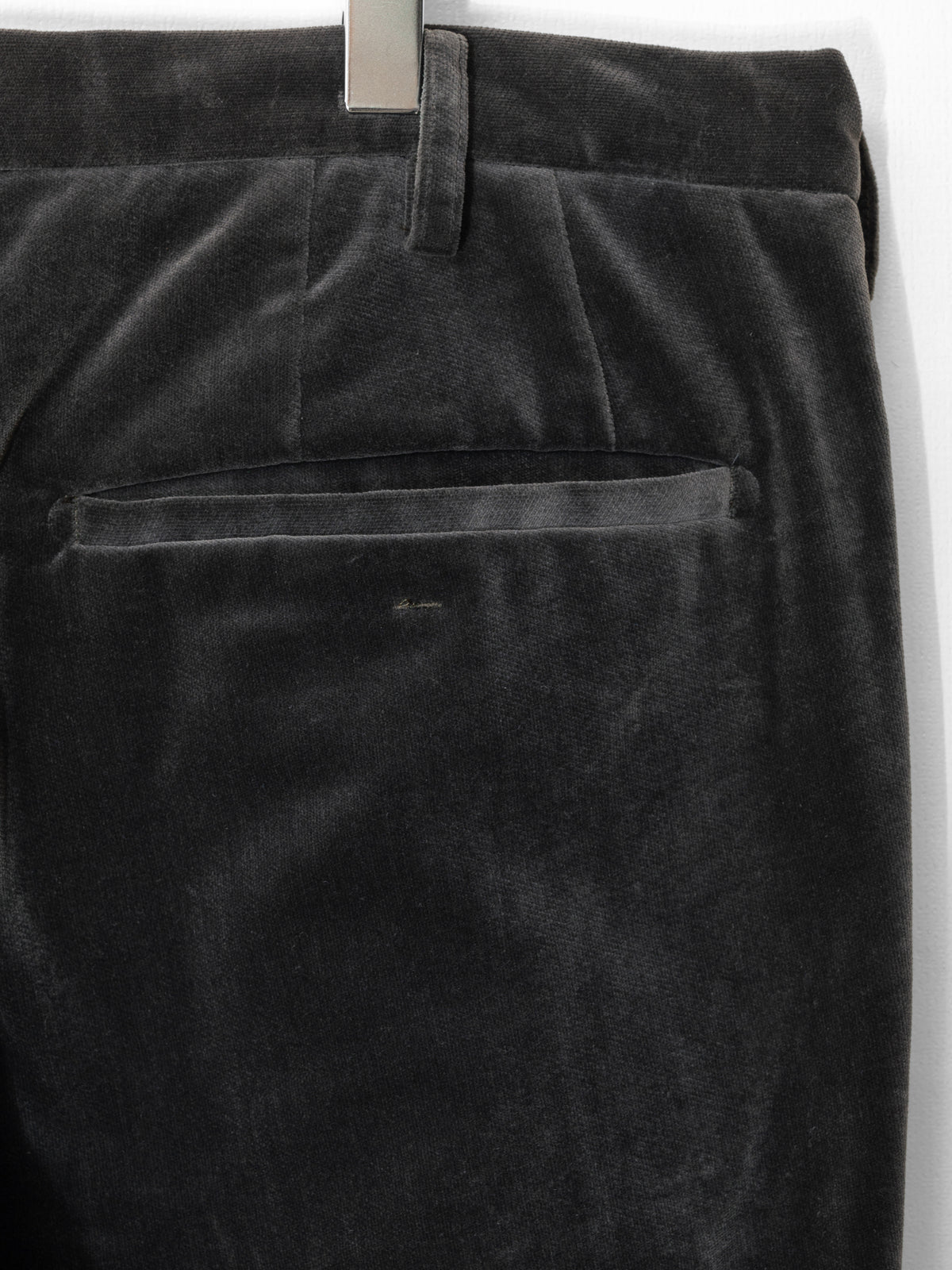 A/W 07 Flat Front Slacks Mink Brown