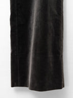 A/W 07 Flat Front Slacks Mink Brown