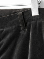 A/W 07 Flat Front Slacks Mink Brown