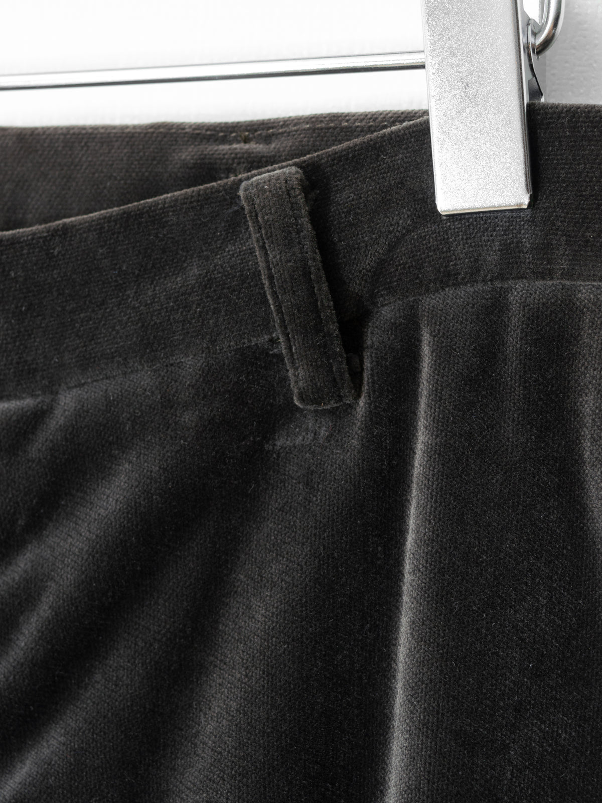 A/W 07 Flat Front Slacks Mink Brown