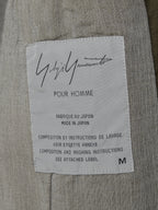 A/W 98 Garment Dyed Mink Collar Half Coat Brown