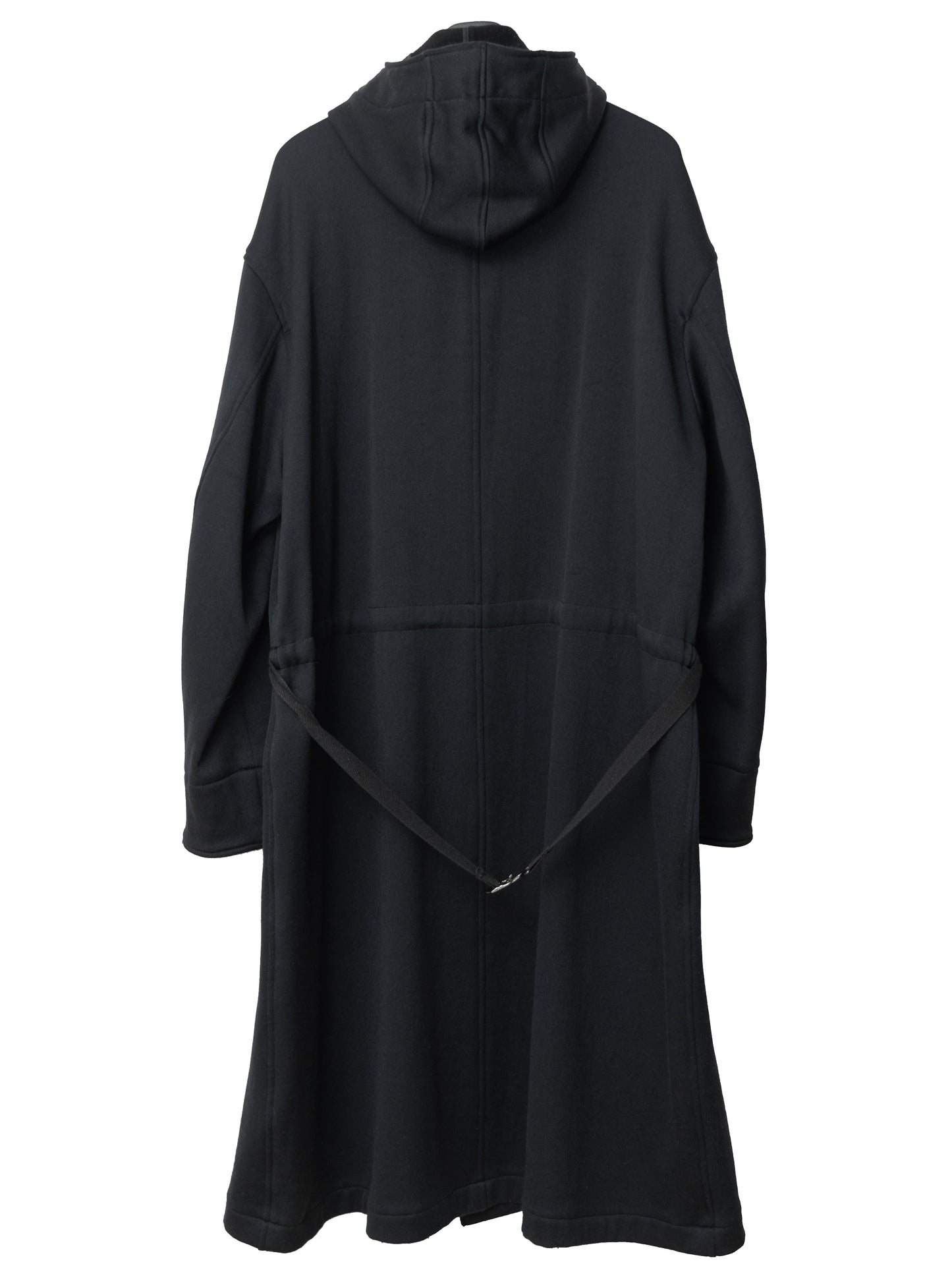 mountain parka black ∙ nylon wool ∙ large