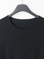 Half Sleeve Jersey Dress Black
