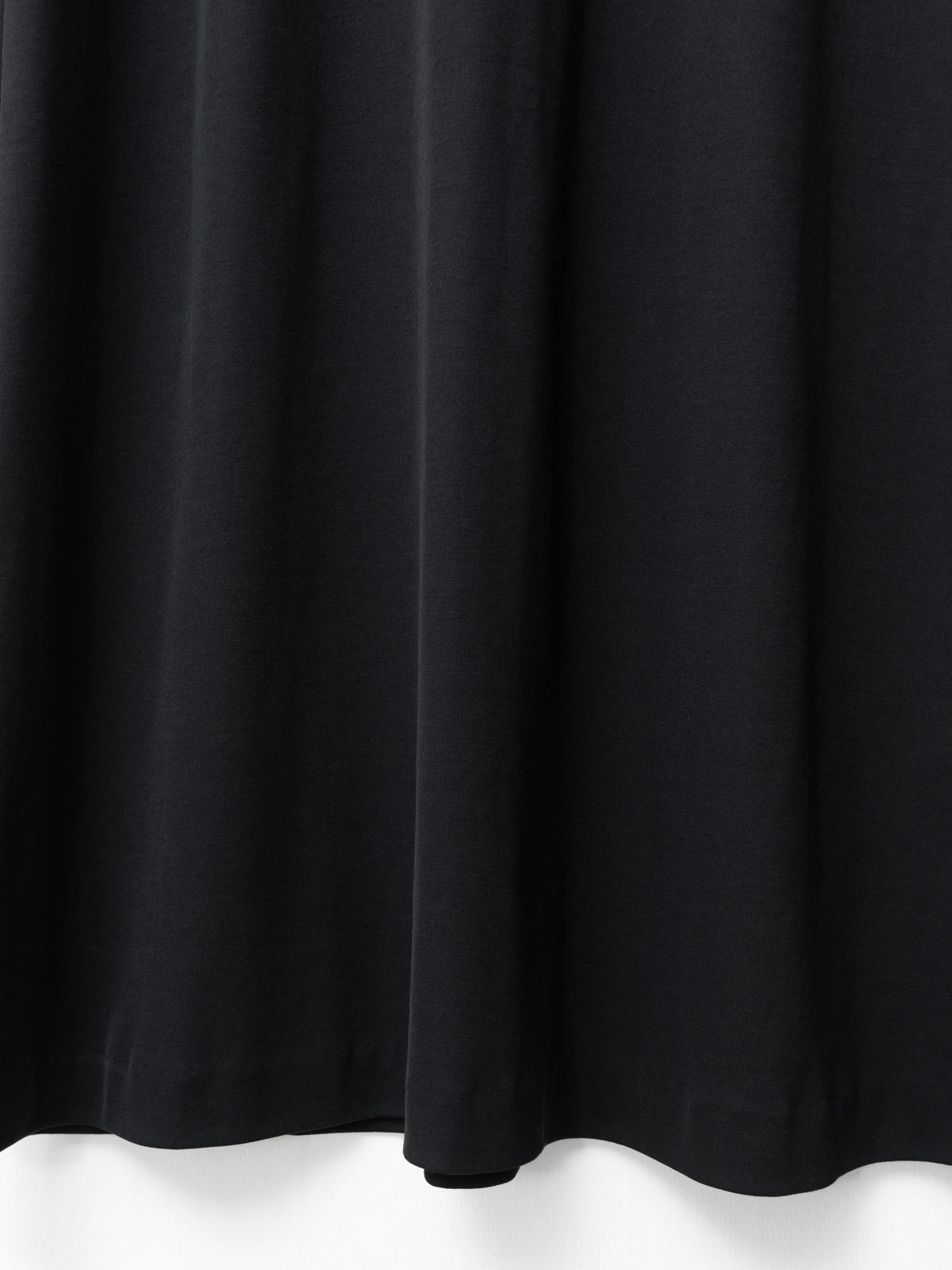 Half Sleeve Jersey Dress Black