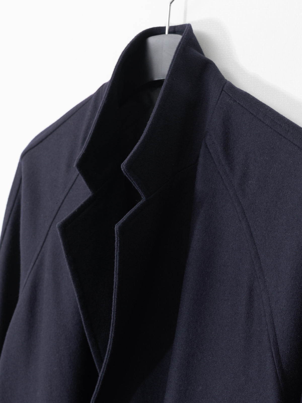Raglan Sleeve Coat Navy