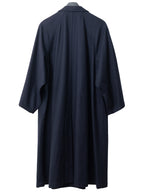 Raglan Sleeve Coat Navy