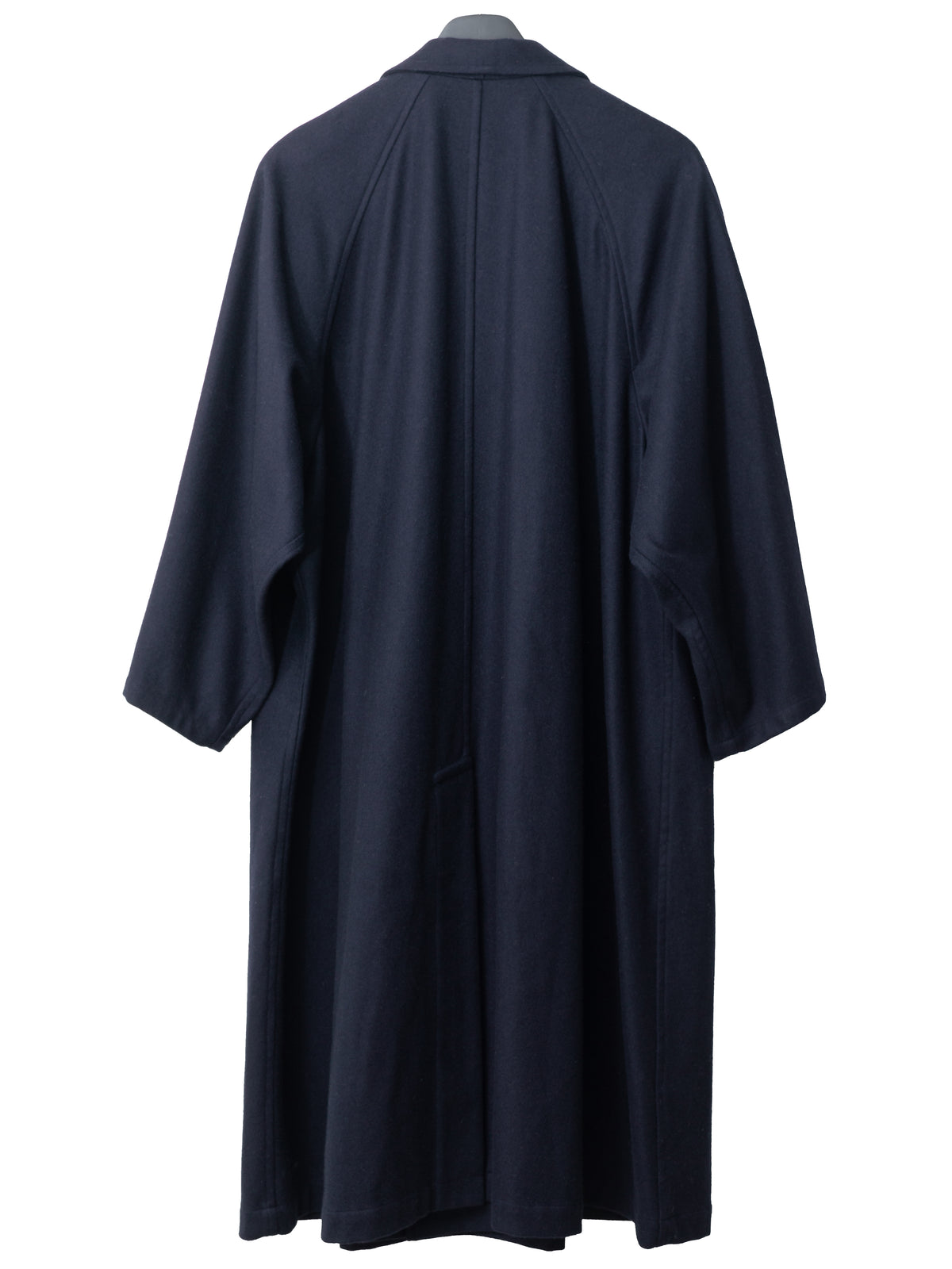 Raglan Sleeve Coat Navy