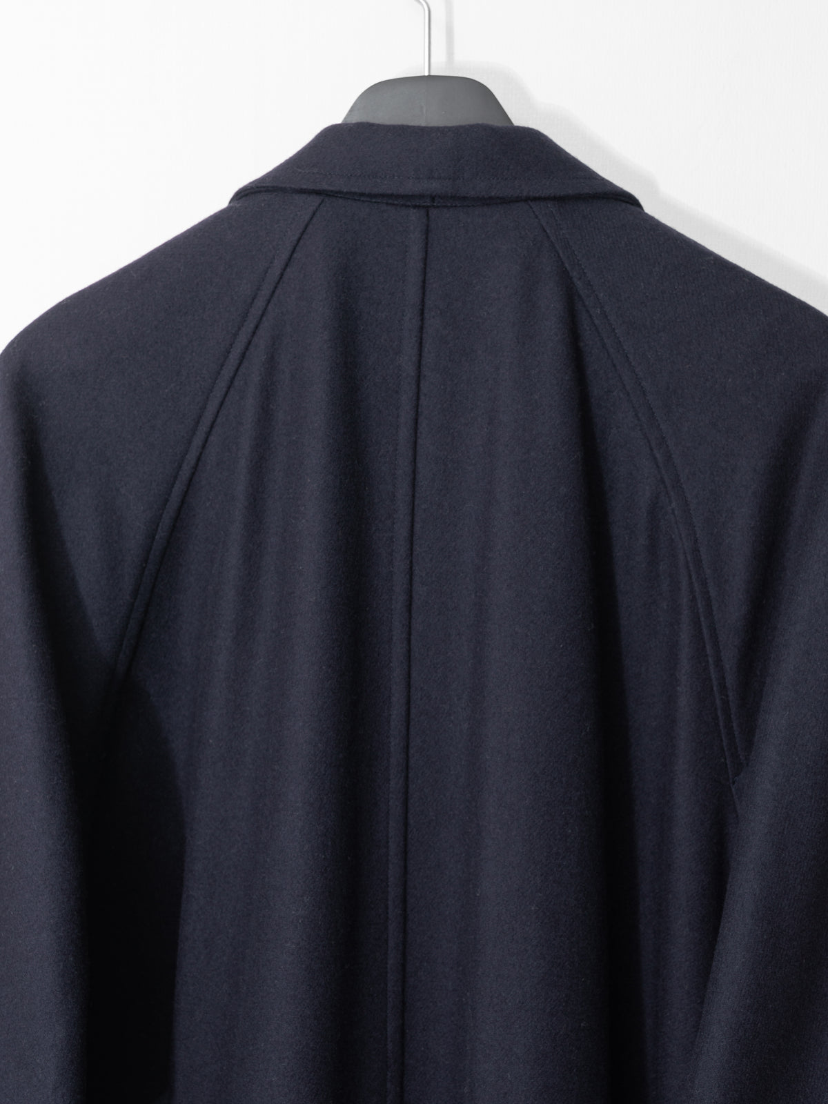 Raglan Sleeve Coat Navy