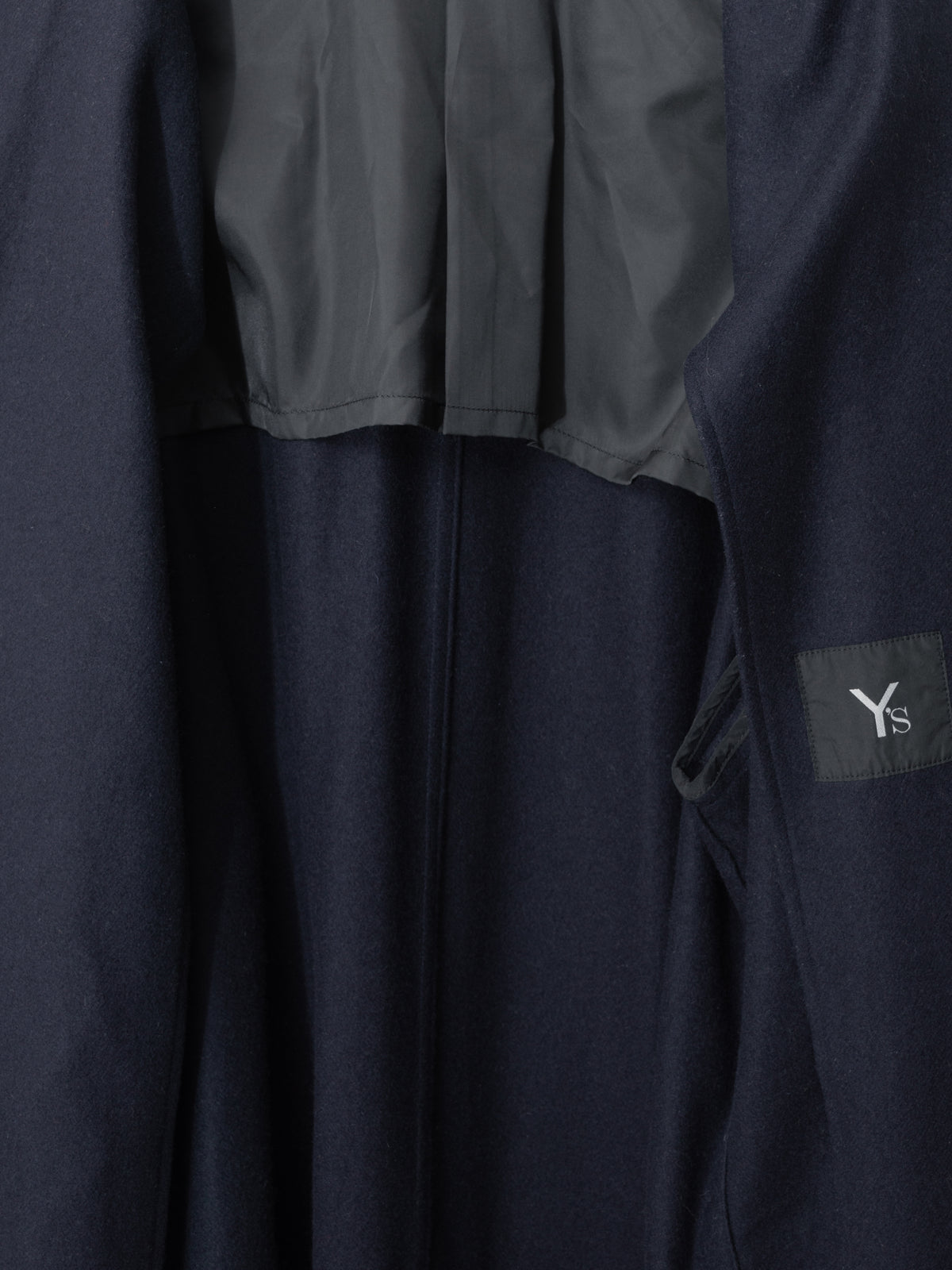 Raglan Sleeve Coat Navy