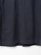 Stonewashed Coverall Jacket Eggplant