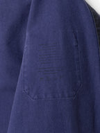 Stonewashed Coverall Jacket Eggplant