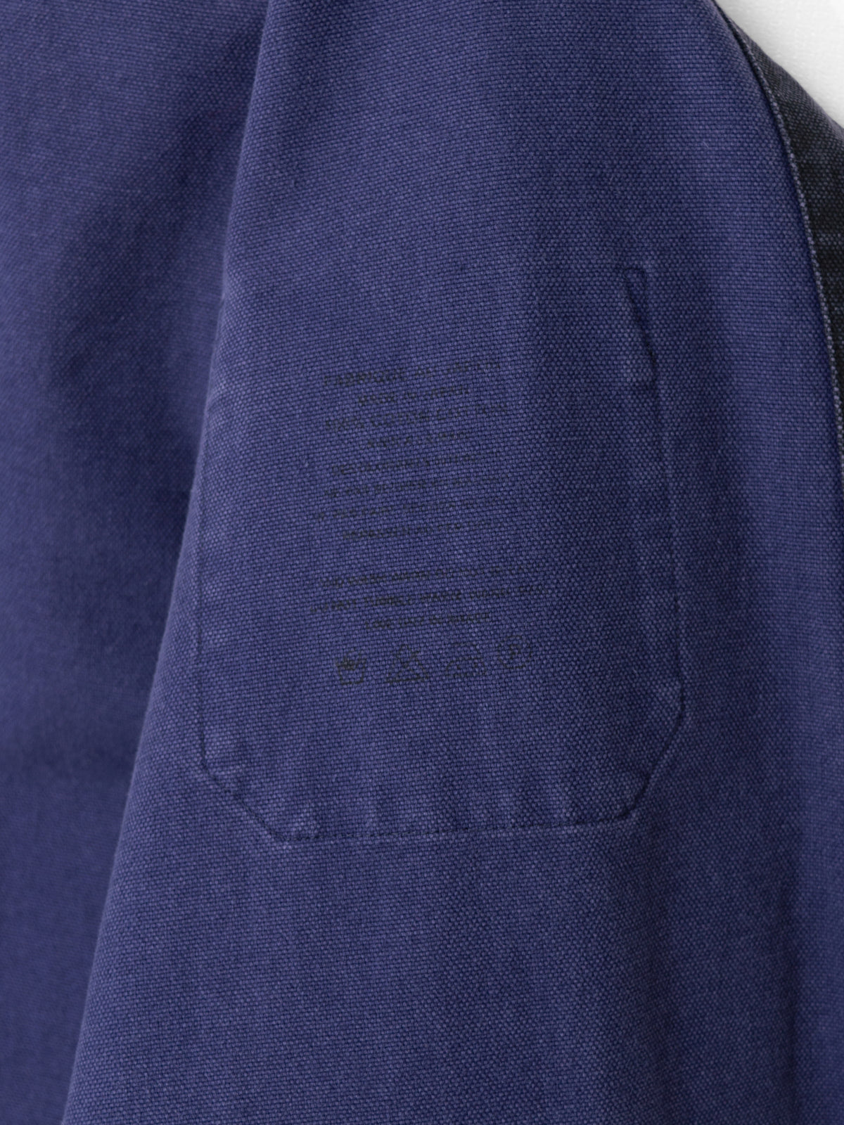 Stonewashed Coverall Jacket Eggplant