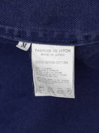 Stonewashed Coverall Jacket Eggplant