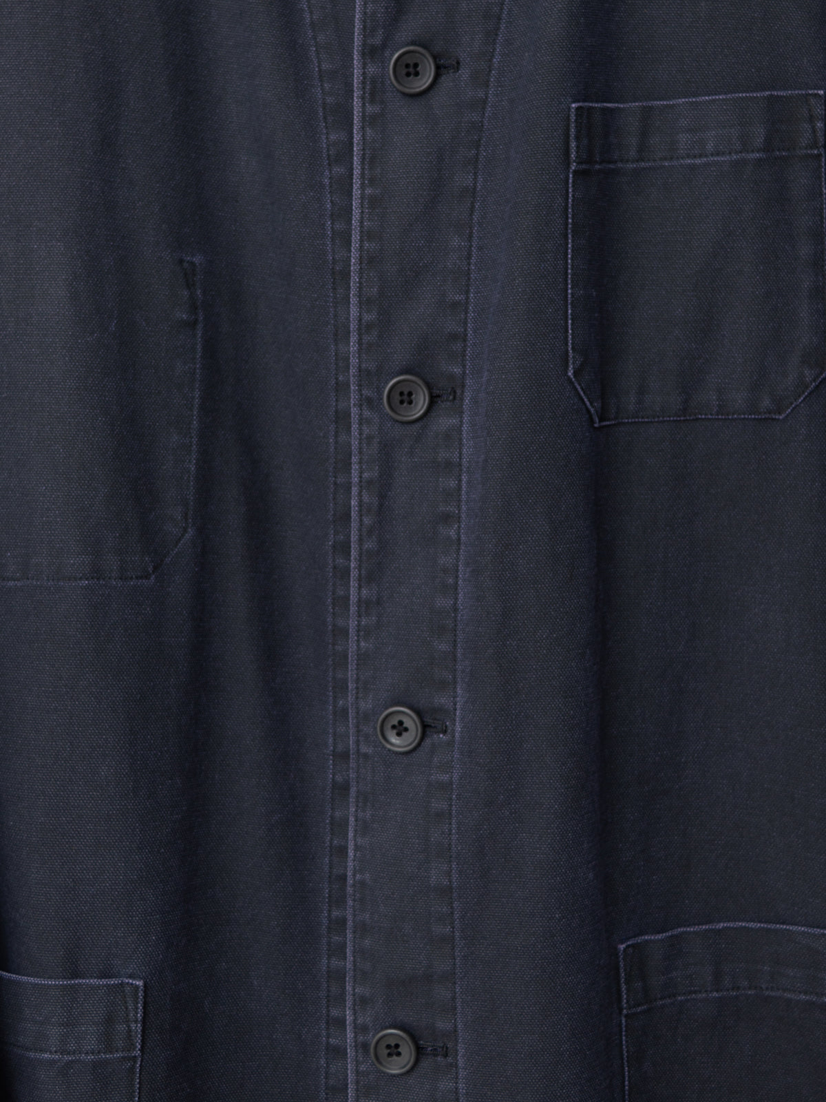 Stonewashed Coverall Jacket Eggplant