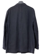 Stonewashed Coverall Jacket Eggplant