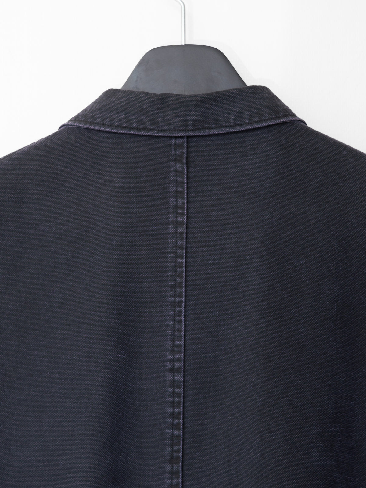 Stonewashed Coverall Jacket Eggplant