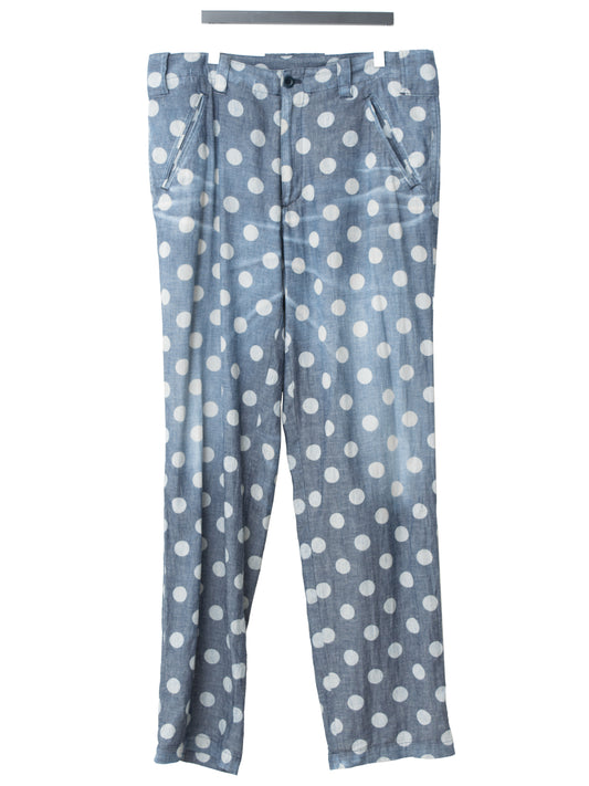 s/s 09 spotted horse polkadot pants ∙ cotton chambray ∙ medium