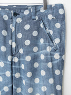 S/S 09 Spotted Horse Polkadot Pants Indigo