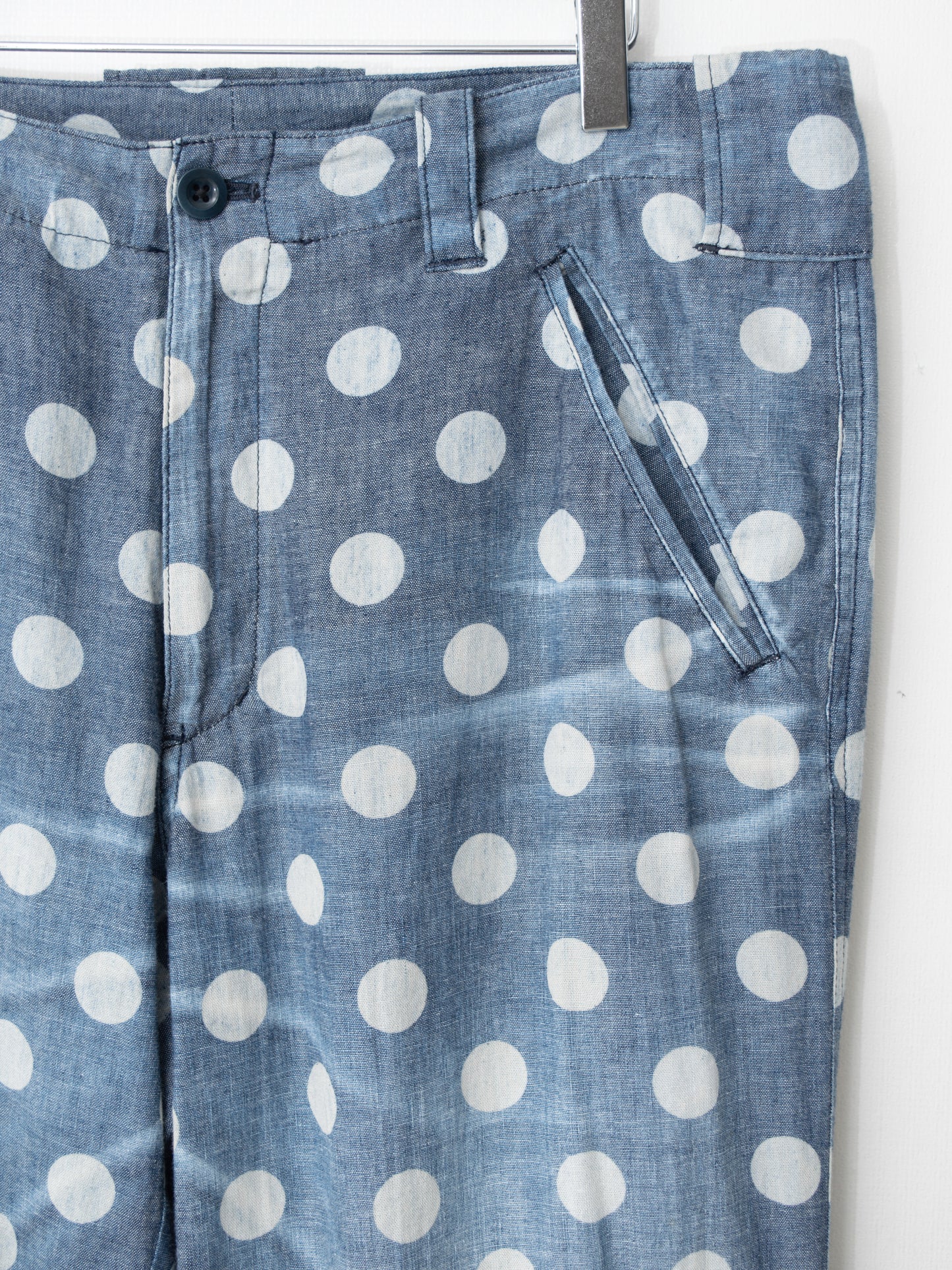 s/s 09 spotted horse polkadot pants ∙ cotton chambray ∙ medium