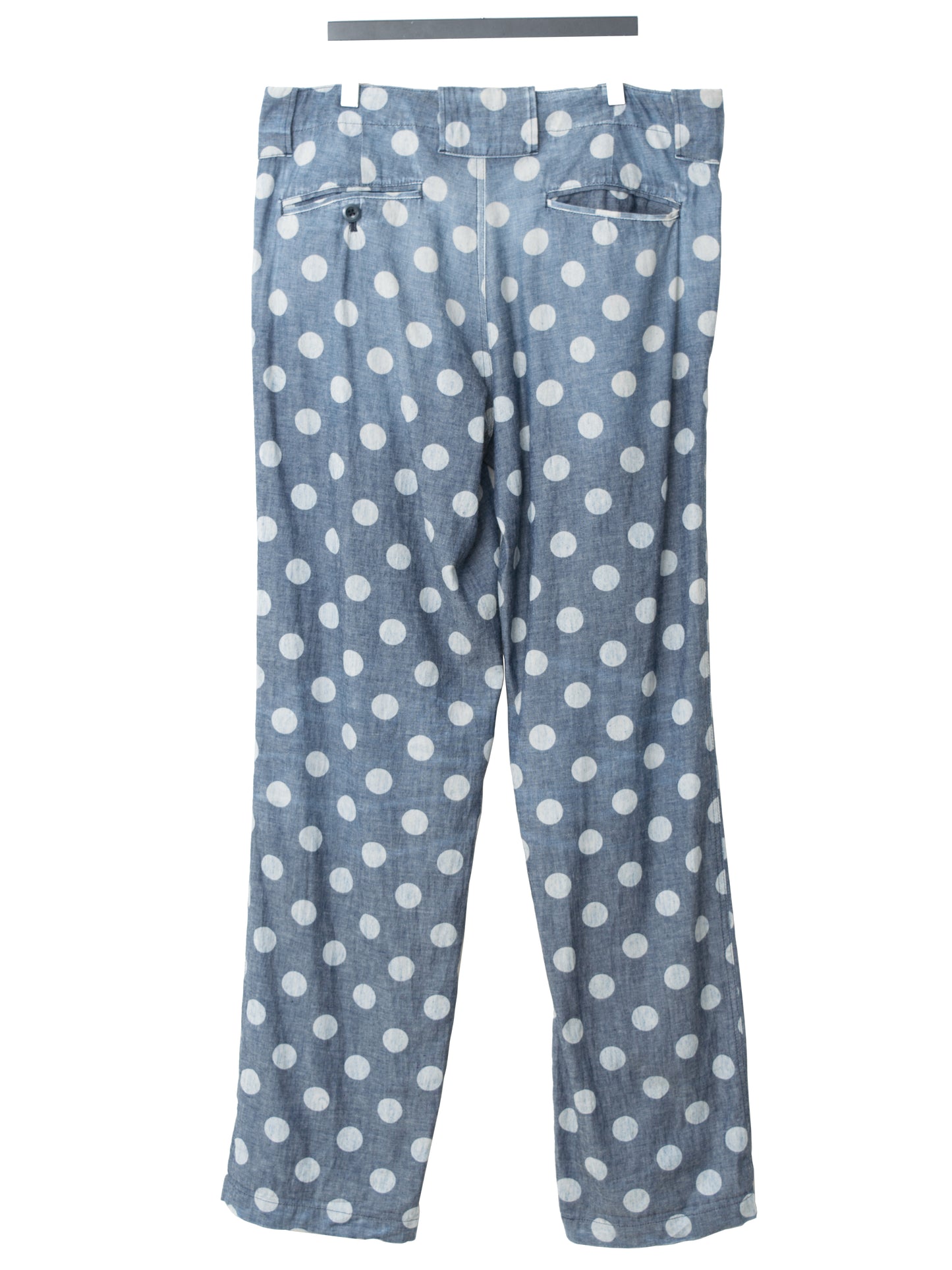s/s 09 spotted horse polkadot pants ∙ cotton chambray ∙ medium