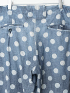 S/S 09 Spotted Horse Polkadot Pants Indigo